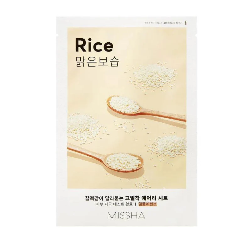 Missha Airy Fit Sheet Mask Rice