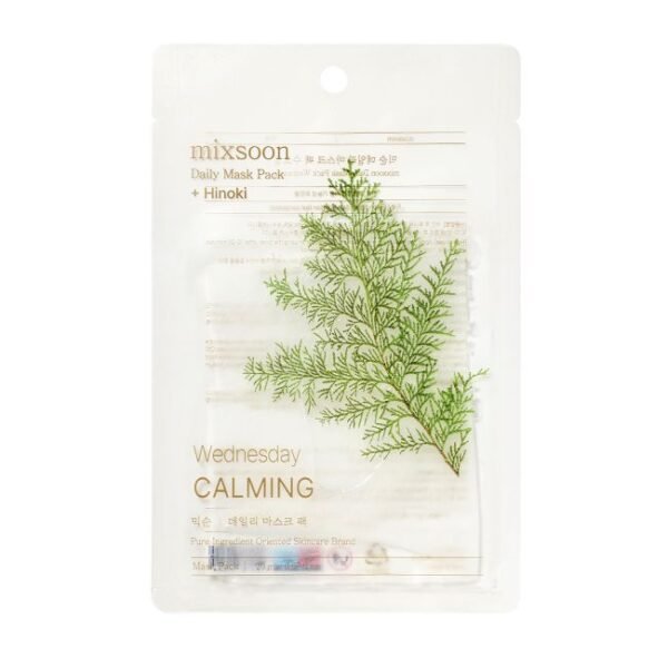 Mixsoon Daily Mask Weekly Care Set, 7 sheets