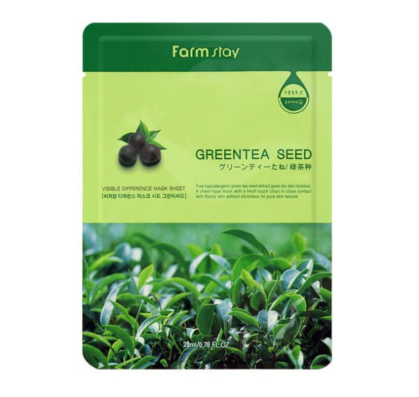 Farmstay Visible Difference Mask Pack Green Tea Seed