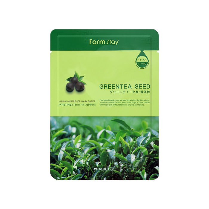 30b6411b-30e5-44ee-bc32-ece4120aaf4e Farmstay Visible Difference Mask Pack Green Tea Seed