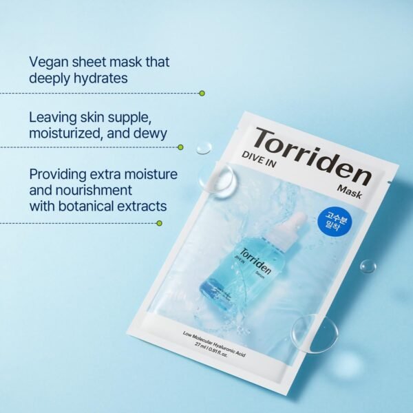 61fBXZVfZHL._AC_SL1500_ Torriden Dive-in Low Molecular Weight Hyaluronic Acid Mask
