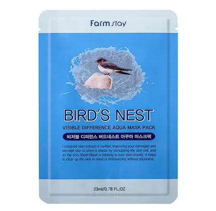 Farmstay Visible Difference Mask Sheet (Bird’s Nest)